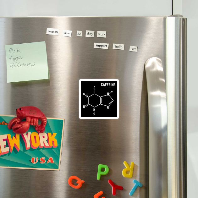 Caffeine Molecule by Stylecombinator